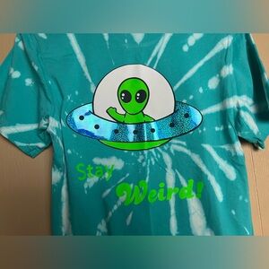 Stay Weird Alien Tee